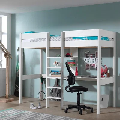 Cuckooland Pino Kids High Sleeper - White
