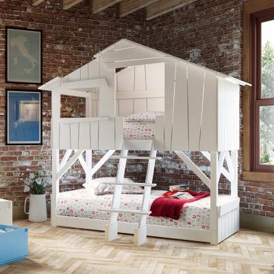 Cuckooland Mathy by Bols Treehouse Bunk Bed - Mathy Pearl Grey