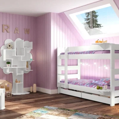 Cuckooland Mathy By Bols Dominique 149 Bunk Bed  - Mathy Apple Green