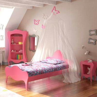 Cuckooland Mathy by Bols Volute Kids Bed - Mathy Very Light Pink