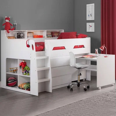Cuckooland Julian Bowen Jupiter Midsleeper Bed - White
