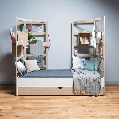 Cuckooland Vox Stige Kids Single Bed with Trundle Drawer
