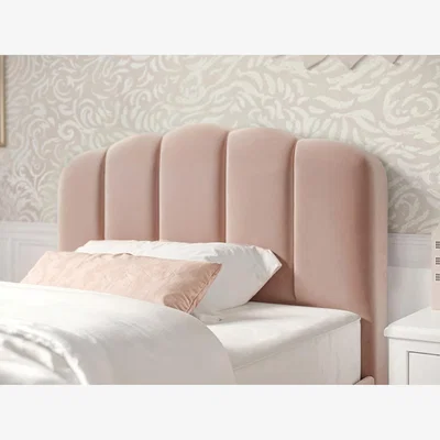Cuckooland Flair Scallop Velvet Bed Single -