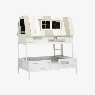 Cuckooland Lifetime Adventure Hangout Double Bed - Lifetime Whitewash