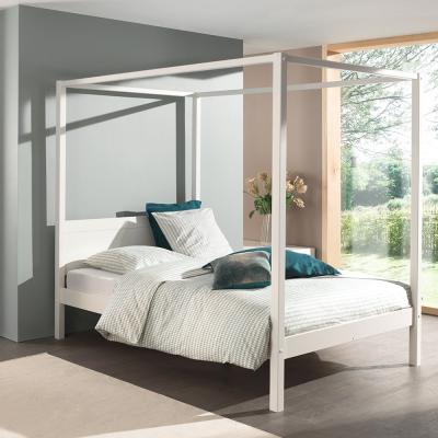 Cuckooland Pino White Four Poster Double Bed