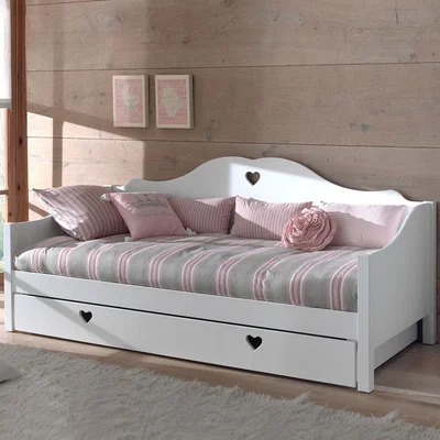 Cuckooland Amori Kids White Day Bed