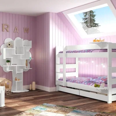 Cuckooland Mathy By Bols 149 Dominique Bunk Bed  - Mathy Apple Green