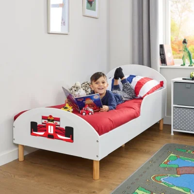 Dunelm Liberty House Toys Race Car Toddler Bed