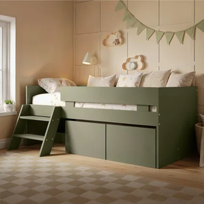 Dunelm Logan Low Sleeper Bed Frame With Toybox