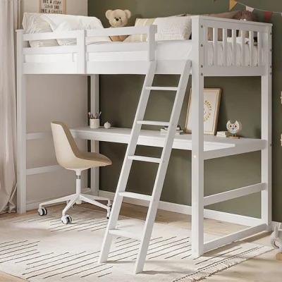 Dunelm Jules Highsleeper Bed Frame With Desk