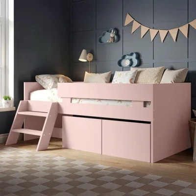 Dunelm Logan Low Sleeper Bed Frame With Toybox