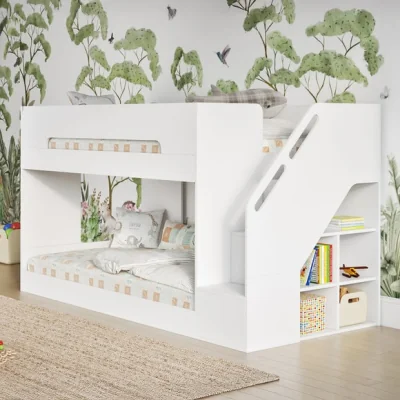 Dunelm Deimo Staircase Low Bunk Bed Frame