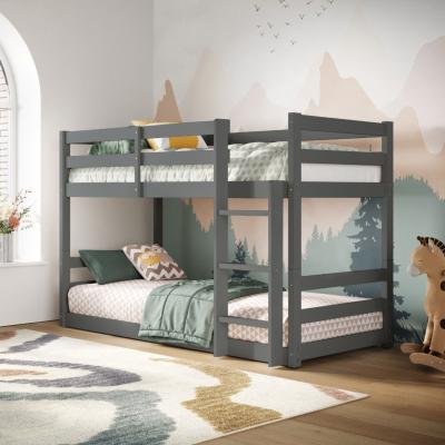 Dunelm Shasha Low Shorty Bunk Bed Frame Grey