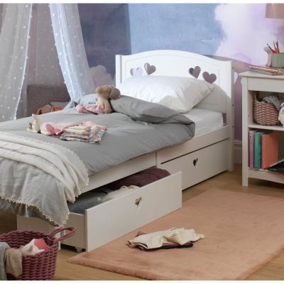Habitat Habitat Mia Single Bed Frame with 2 Drawers - White