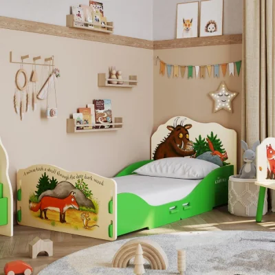 Happy Beds The Gruffalo – Toddler Bed - Multi-Coloured – Wood - Toddler