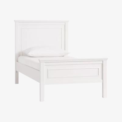 John Lewis Pottery Barn Kids Fillmore Wooden Single Bed Frame, Simply White