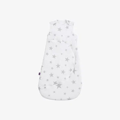 John Lewis Snüz Star Baby Sleeping Bag, 2.5 Tog, Grey