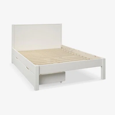 John Lewis Stompa Classic Wooden Bed Frame with Pair of Drawers, Double