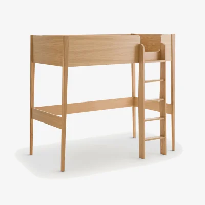 La Redoute Alceste Oak Veneer Mezzanine Bed