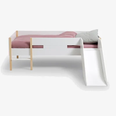 La Redoute Caume Pine Mid-Height Slide Bed