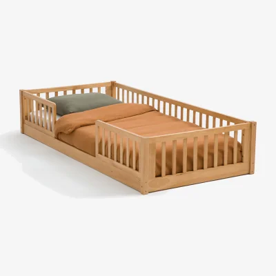 La Redoute Spidou Solid Pine Floor Bed