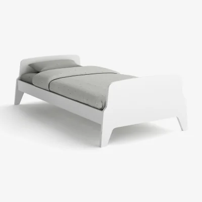 La Redoute Adil Vintage Retro Style Single Bed with Bed Base