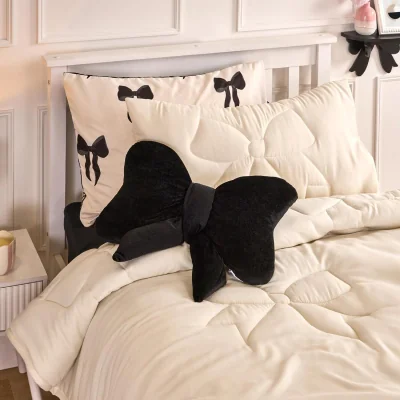 The Range OHS Kids Character Cuddle Cushion Reading Pillow Bed Chair - Ivory / 28cm / Plump¿