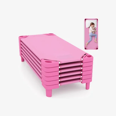 The Range Preschool Naptime Cot Pack of 6 - Pink