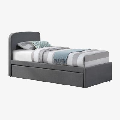The Range Children's Trundle Pull Out Bed - Dark Grey / No