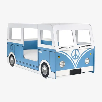 The Range Campervan Bed - Light Blue