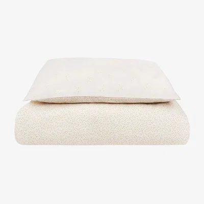 John Lewis Avery Row Kids' Organic Cotton Duvet Cover and Pillowcase Bedding Set, Wild Chamomile