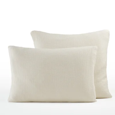 La Redoute Yafa 100% Organic Cotton Muslin 200 Thread Count Child's Pillowcase