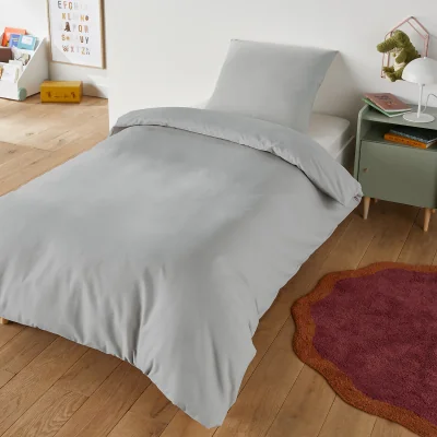 La Redoute Child's 100% Cotton Bed Set with Square Pillowcase