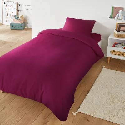 La Redoute Child's Microfibre Bed Set with Rectangular Pillowcase
