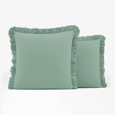 La Redoute Child's Ruffle 100% Washed Cotton Pillowcase