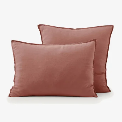La Redoute Elina Washed Linen Child's Pillowcase