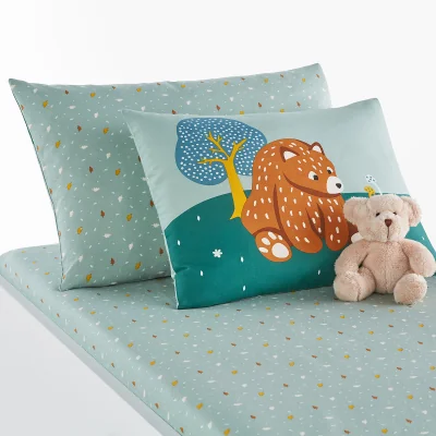 La Redoute Orsi Animal Child's Cotton Pillowcase