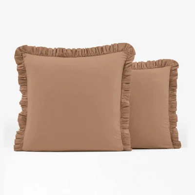 La Redoute Child's Ruffle 100% Washed Cotton Pillowcase