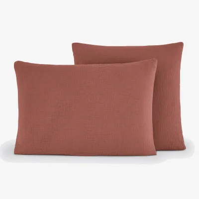 La Redoute Child's Kumco Pillowcase in Washed Cotton/Muslin