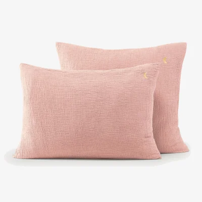 La Redoute Cuddly Organic Cotton Muslin 200 Thread Count Pillowcase