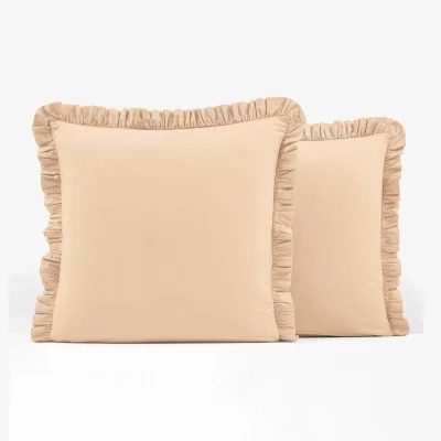 La Redoute Child's Ruffle 100% Washed Cotton Pillowcase
