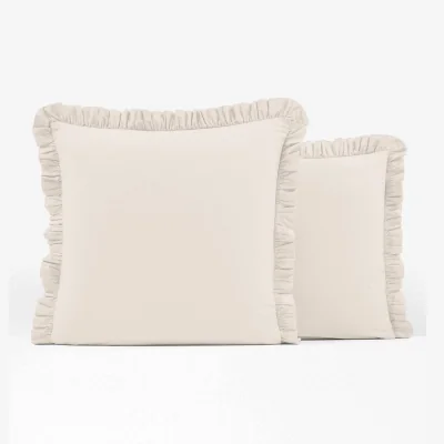 La Redoute Child's Ruffle 100% Washed Cotton Pillowcase