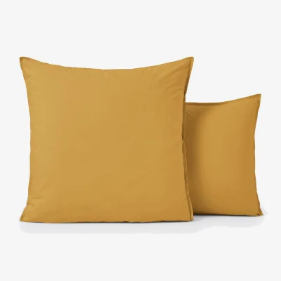 La Redoute Kids Plain Organic Cotton Percale Pillowcase
