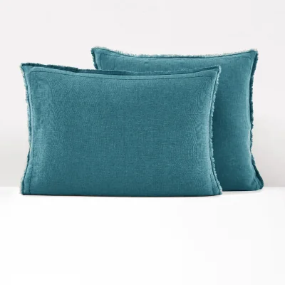La Redoute Linot 100% Washed Linen Child's Pillowcase