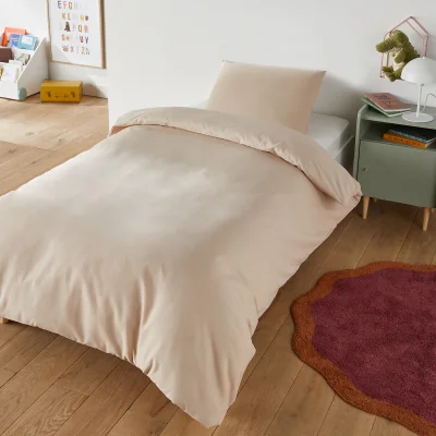 La Redoute Child's Recycled Polycotton Bed Set with Rectangular Pillowcase