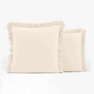 La Redoute Child's Ruffle 100% Washed Cotton Pillowcase