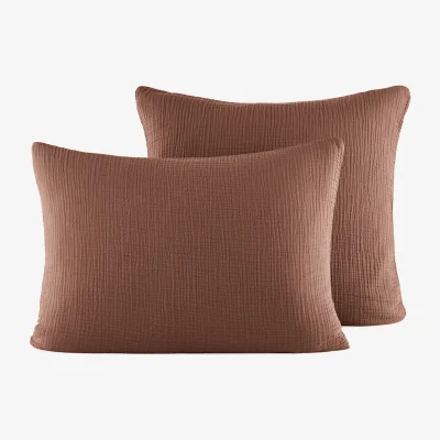 La Redoute Yafa 100% Organic Cotton Muslin 200 Thread Count Child's Pillowcase