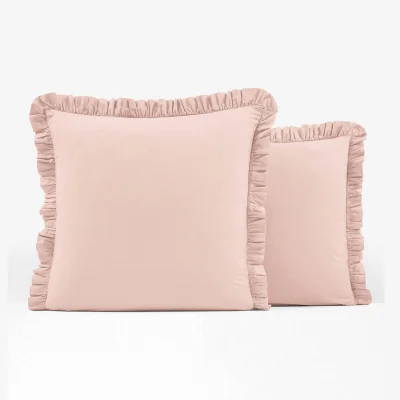 La Redoute Child's Ruffle 100% Washed Cotton Pillowcase