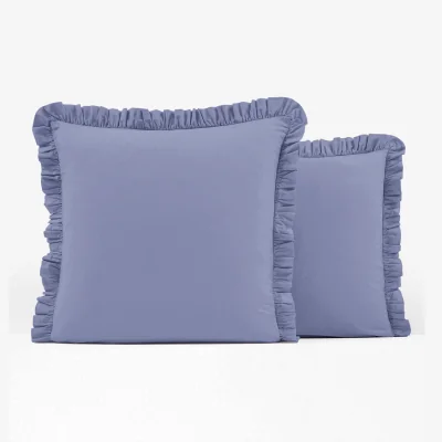 La Redoute Child's Ruffle 100% Washed Cotton Pillowcase