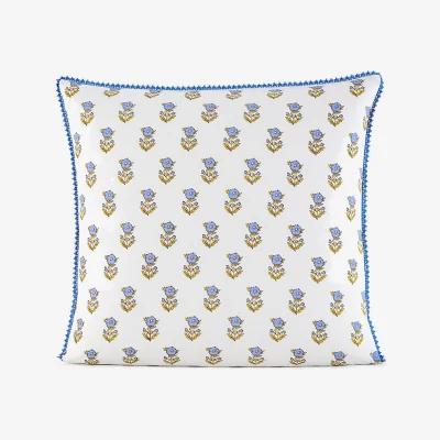 La Redoute Dimani Floral Print Washed Cotton Child's Pillowcase